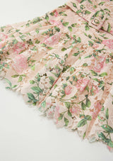 Leonora Embroidered Mini Dress
