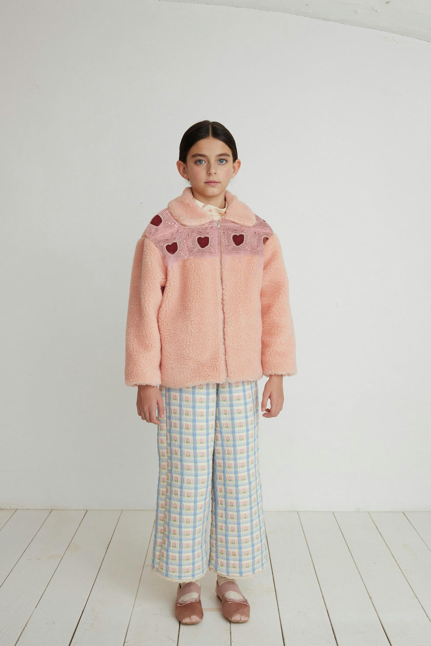 Emma Heart Crochet Jacket