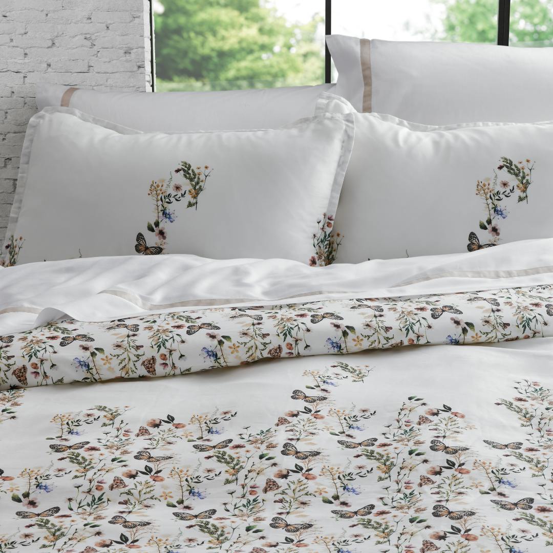 DH Jouy Papillon Linen Set 4PC