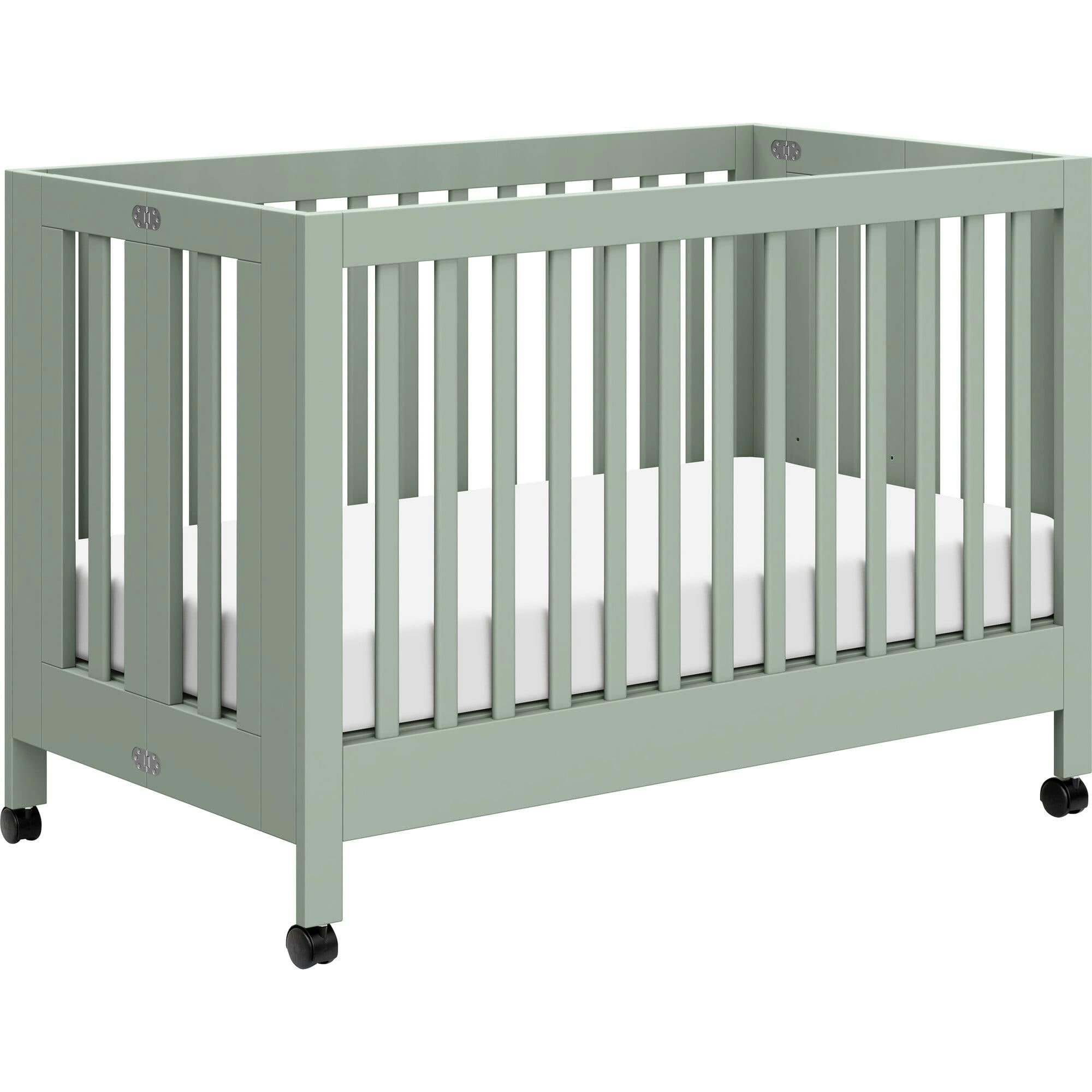 Maki Portable Folding Crib with Toddler Bed Conversion Kit