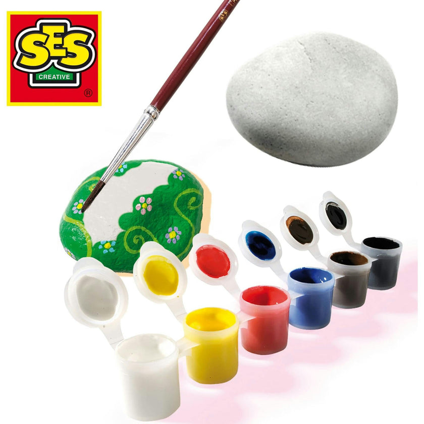 SES Creative: Painting Stones Kit - DIY Rock Painting