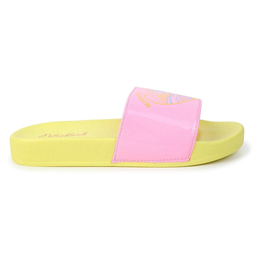 Yellow & Pink Flip-Flops