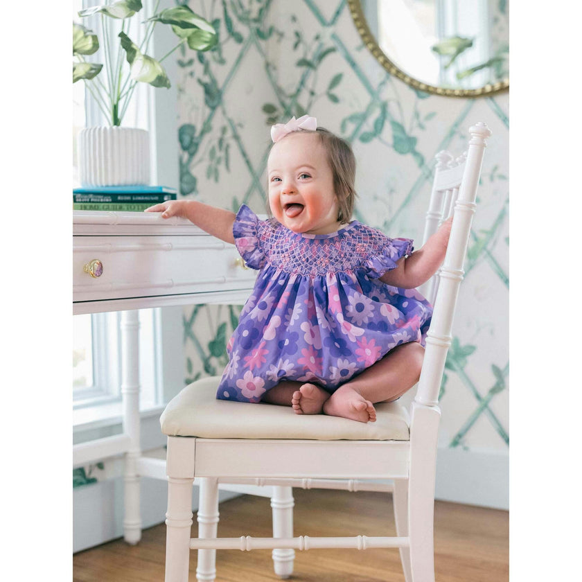 Annie Smocked Diaper Cover Set