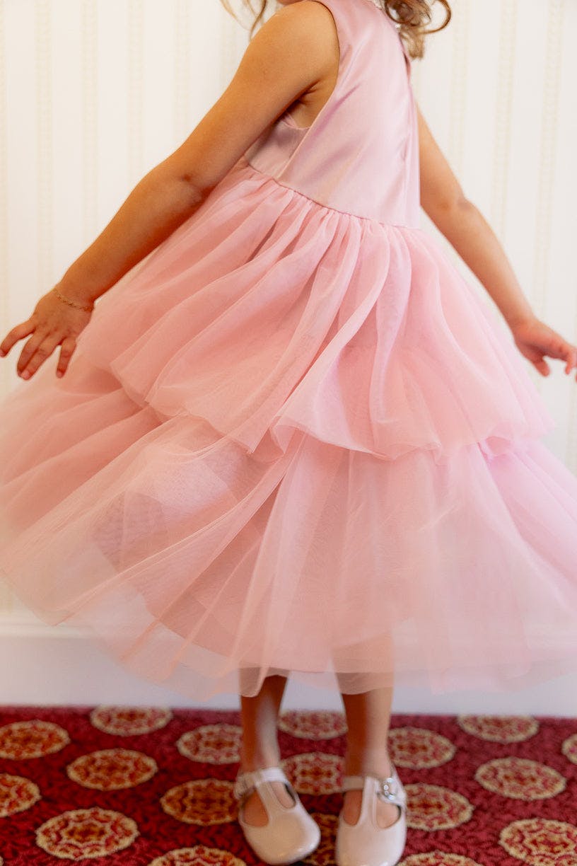 Mini Rainie Dress in Rose
