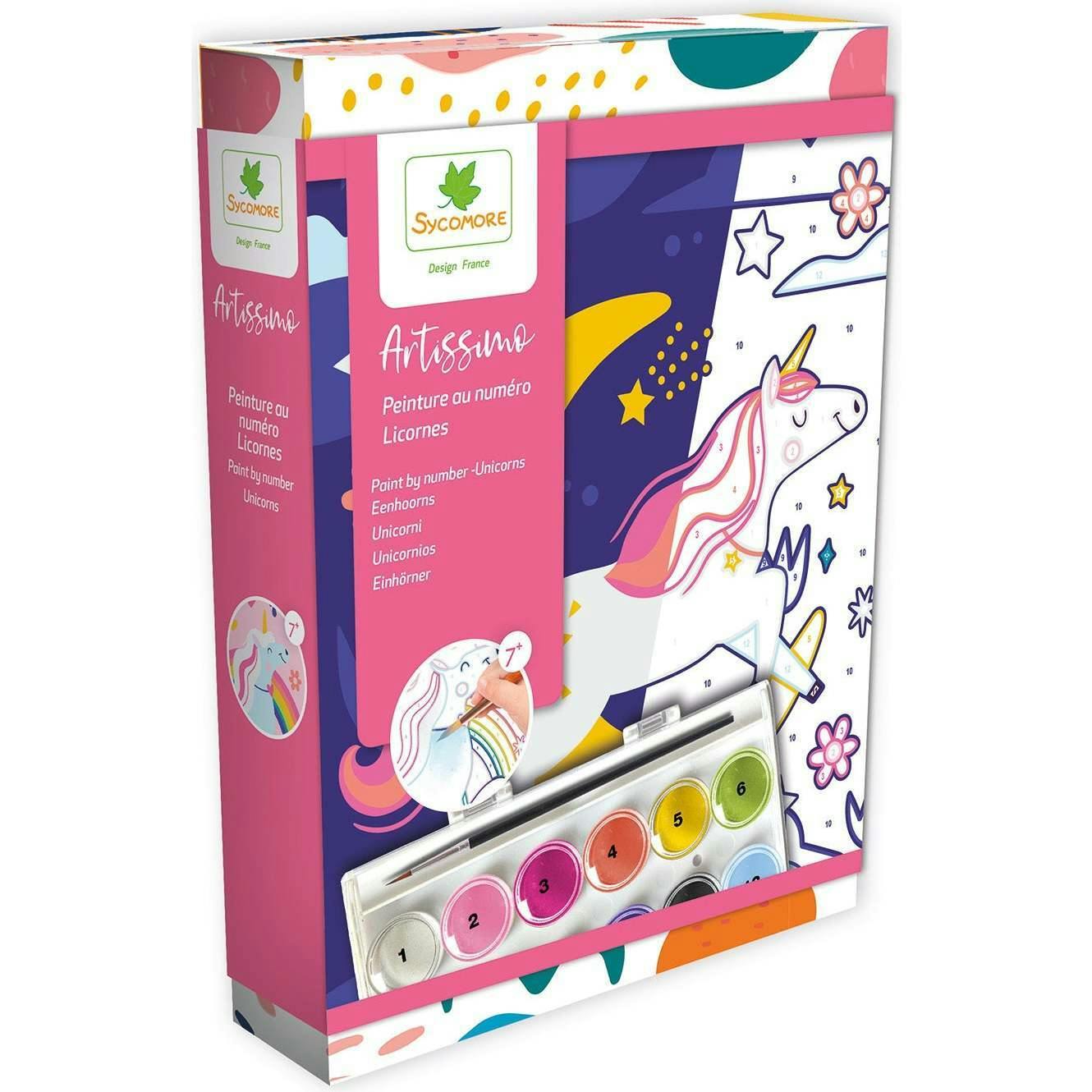 Artissimo - Paint By Numbers Unicorns - 7y+