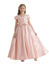 Pink Bow Long Brea Dress