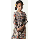 Luna Smocked Shirt Dress