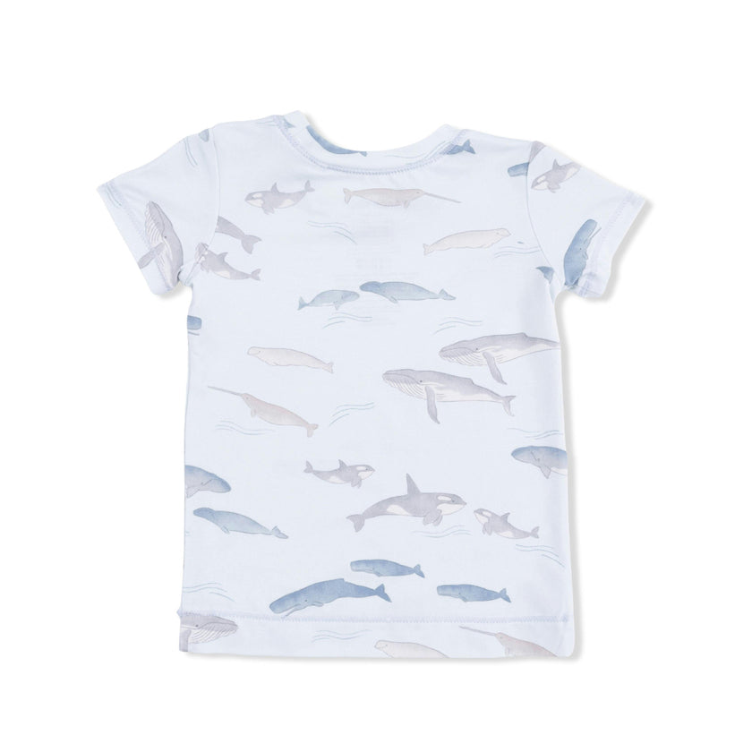 Little Whales - Loungewear Short Set