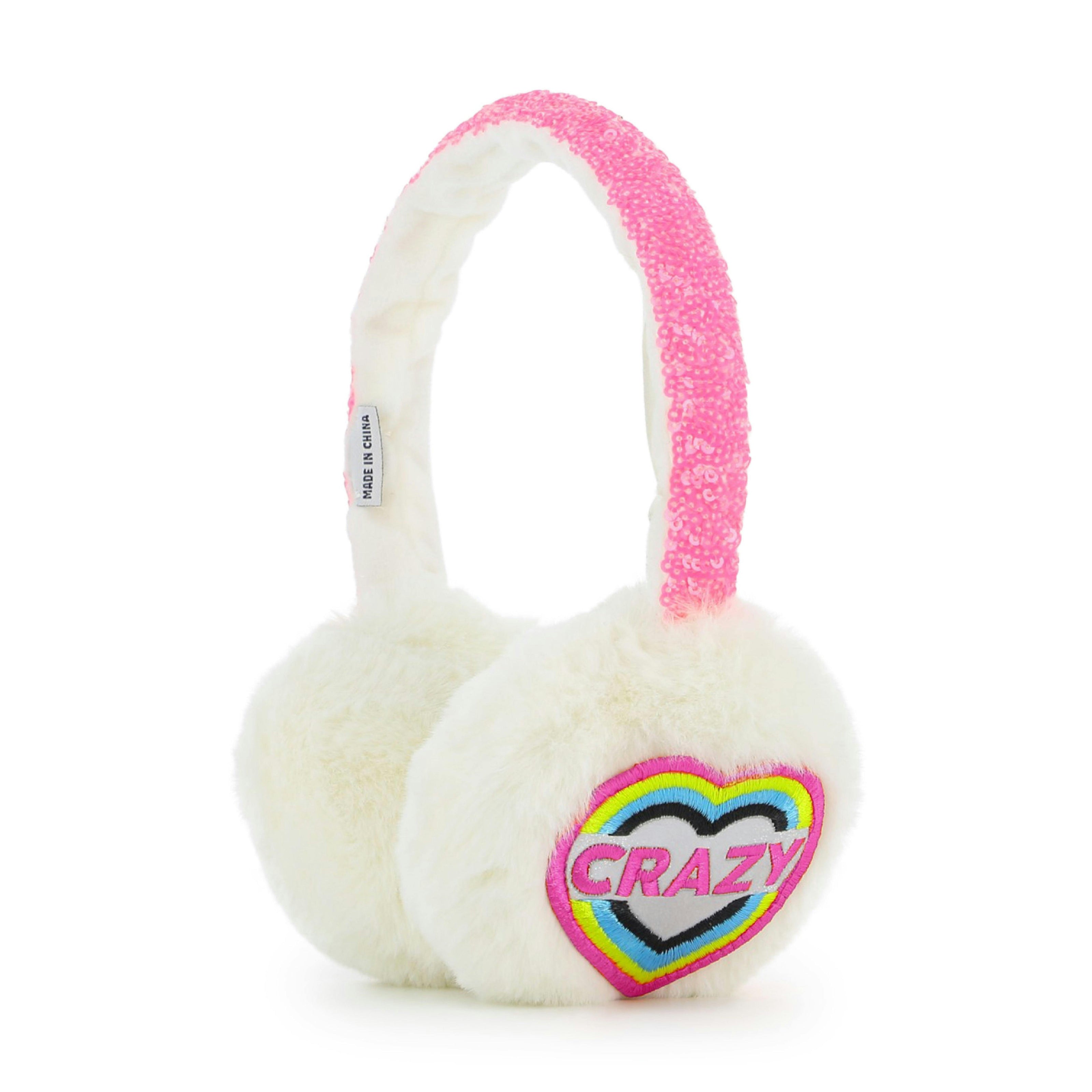 Ivory Faux Fur Earmuffs