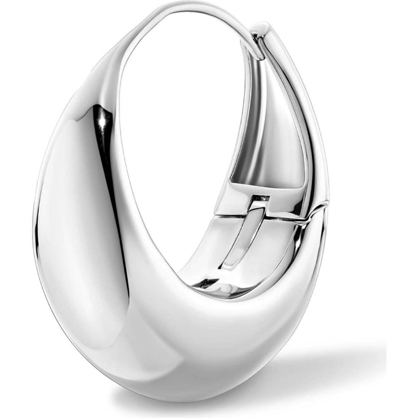 Drop Hoop Earrings