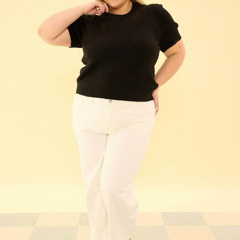 Lila Top in Black