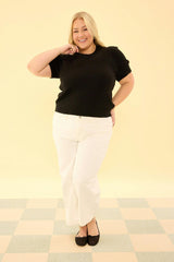 Lila Top in Black