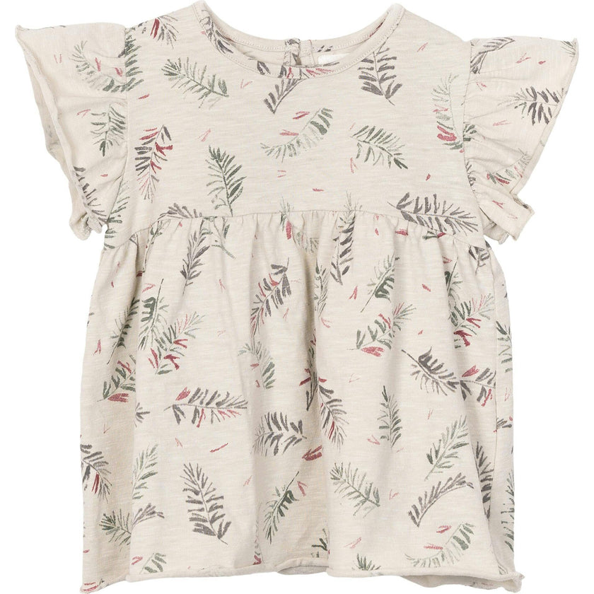 Ruffle Short Sleeve Top
