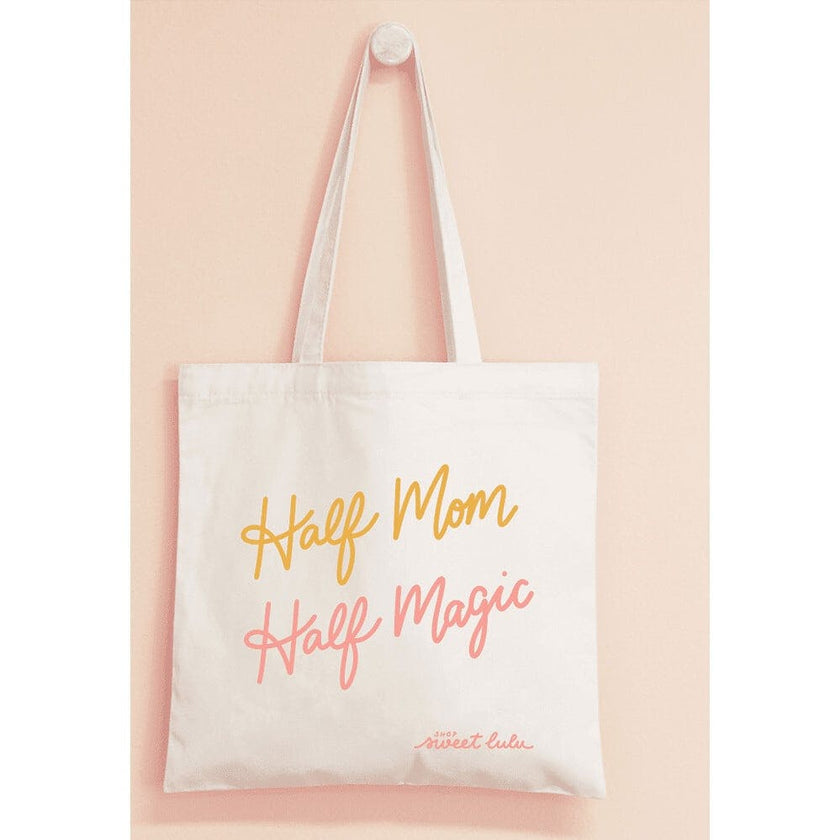 Half Mom, Half Magic Tote Bag
