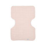 Cotton Muslin Burp Cloth - Light Pink