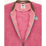 children's merino wool bomber jacket - dusty pink