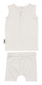 Button Tank & Short Set