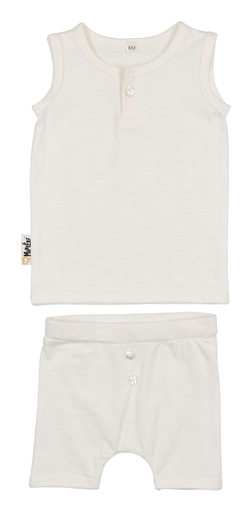 Button Tank & Short Set