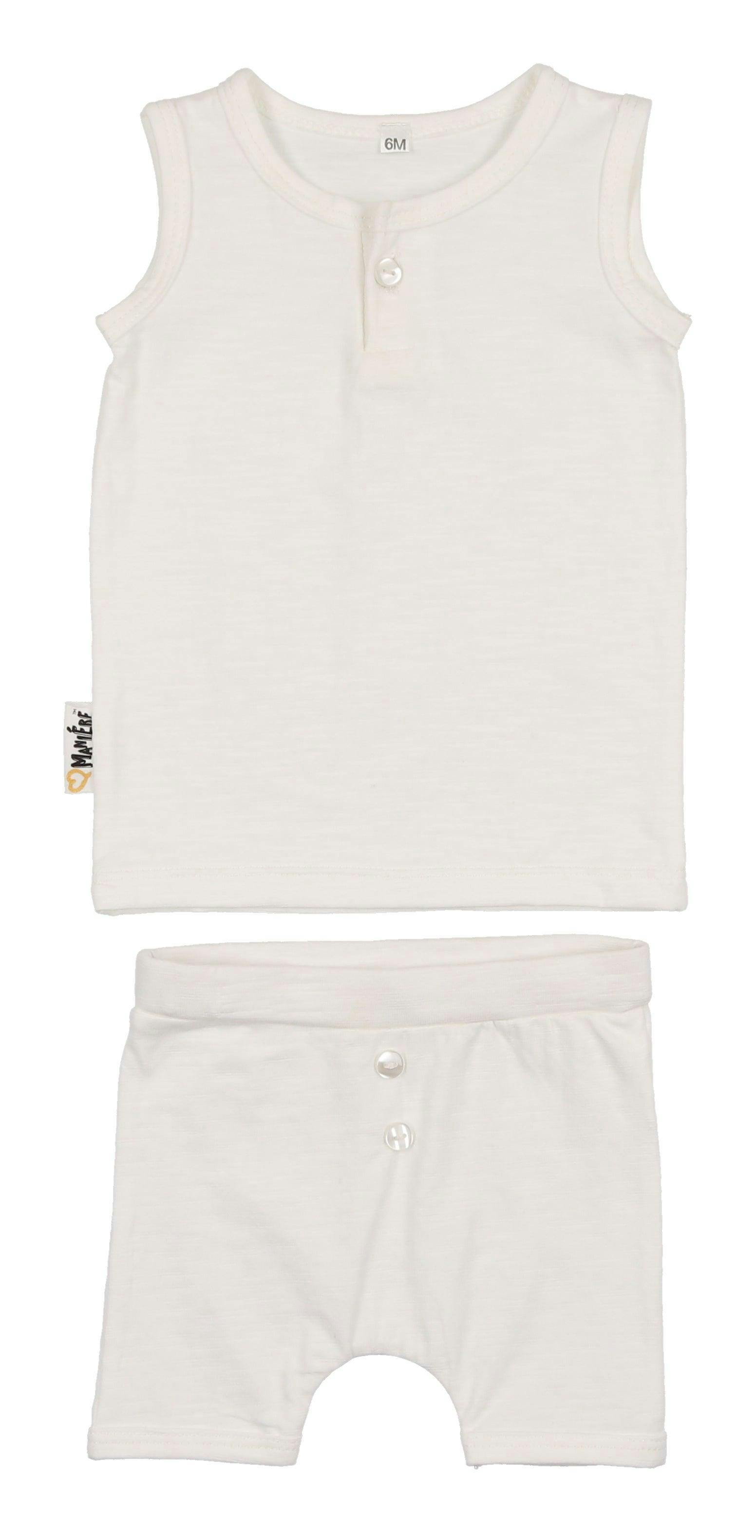 Button Tank & Short Set