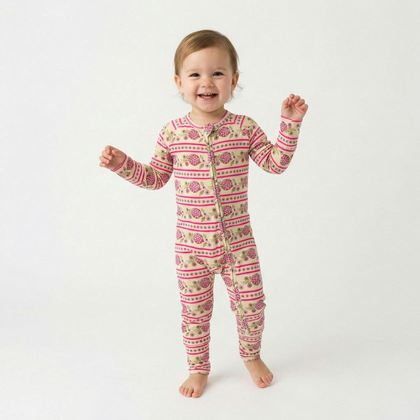Pomegranate Soiree Bamboo Sleeper
