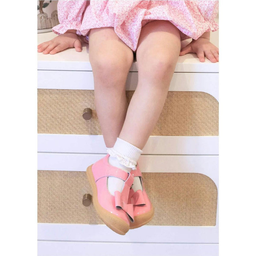 Emma Patent Bow T-Strap Mary Jane