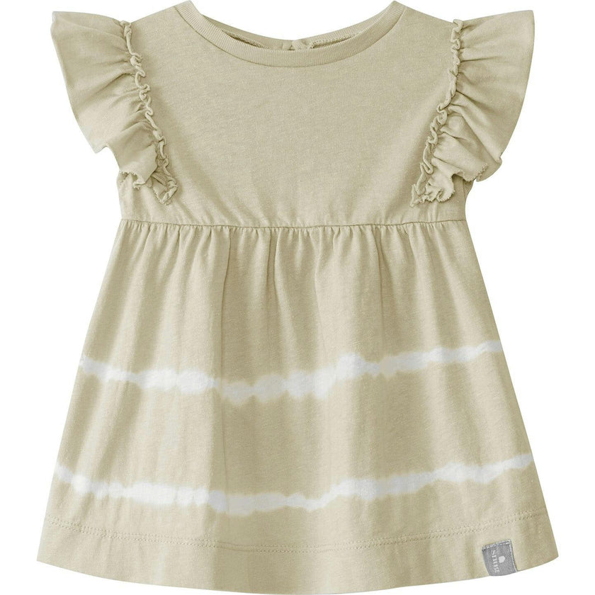 Striped Ruffle Dress