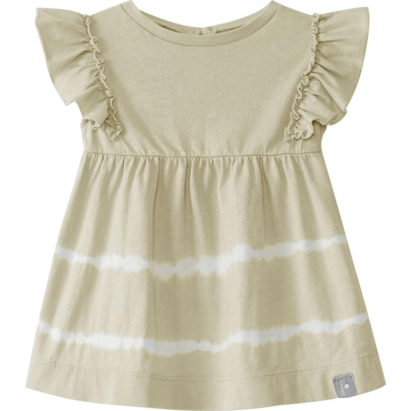 Striped Ruffle Dress