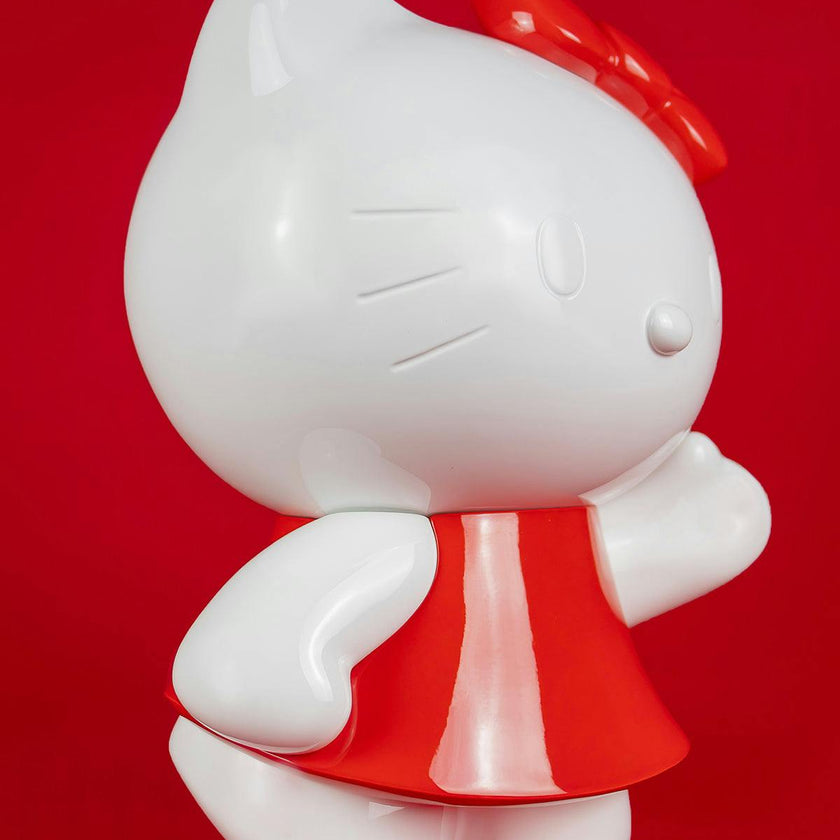 Hello Kitty ROBE White & Red Dress 10.5in