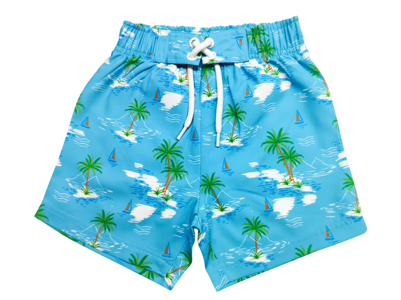 Kids Swim Board Shorts - Sailing Club