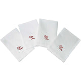 'Cin Cin' Dinner Napkins (Set of 4)