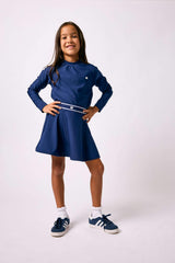 navy topspin skort
