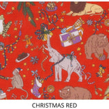 My Little Shop UK X Maisonette Exclusive Liberty Of London Baby'S First Christmas Gift Set, Red