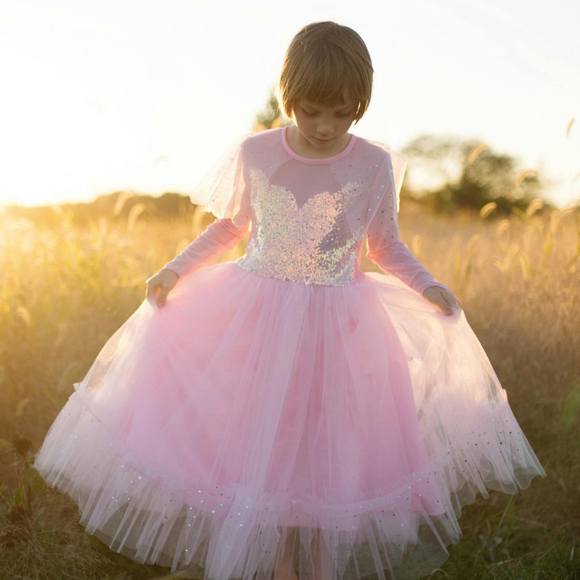 Elegant In Pink Dress