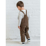 KENDI Remi Corduroy Overalls Ash