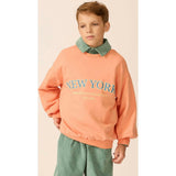 Organic Weekend Sweatshirt in Sunset Serenade