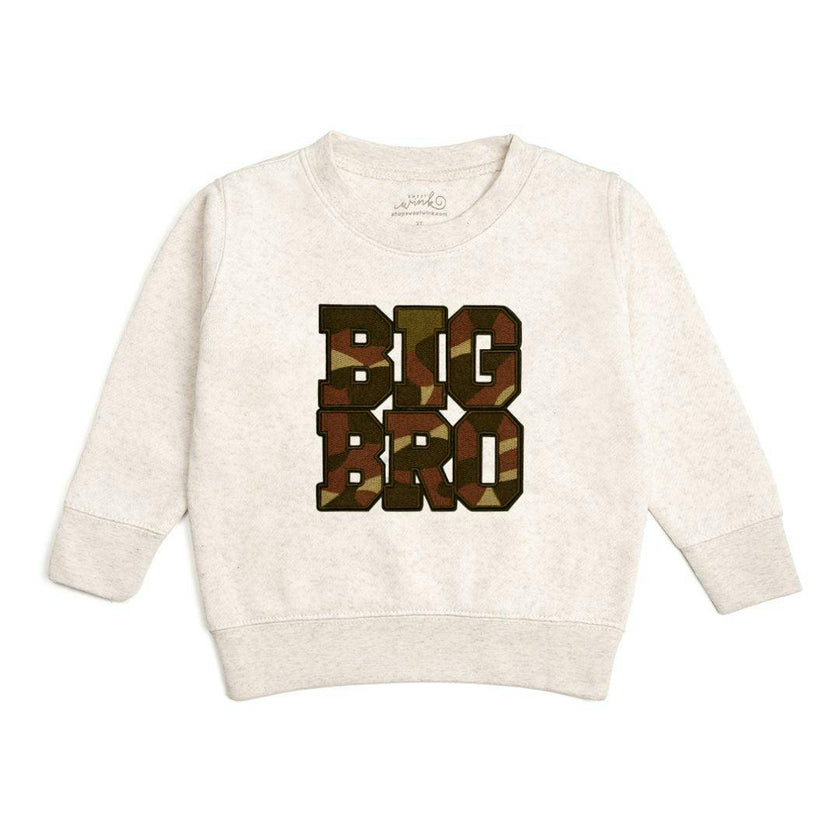 Big Bro Camo Patch Sweatshirt