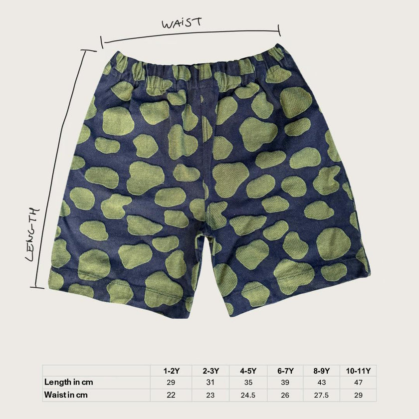 Kit Long Denim Dot Shorts