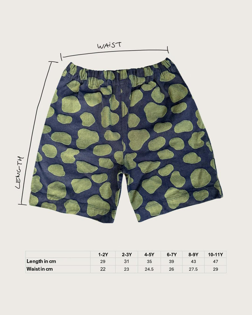 Kit Long Denim Dot Shorts