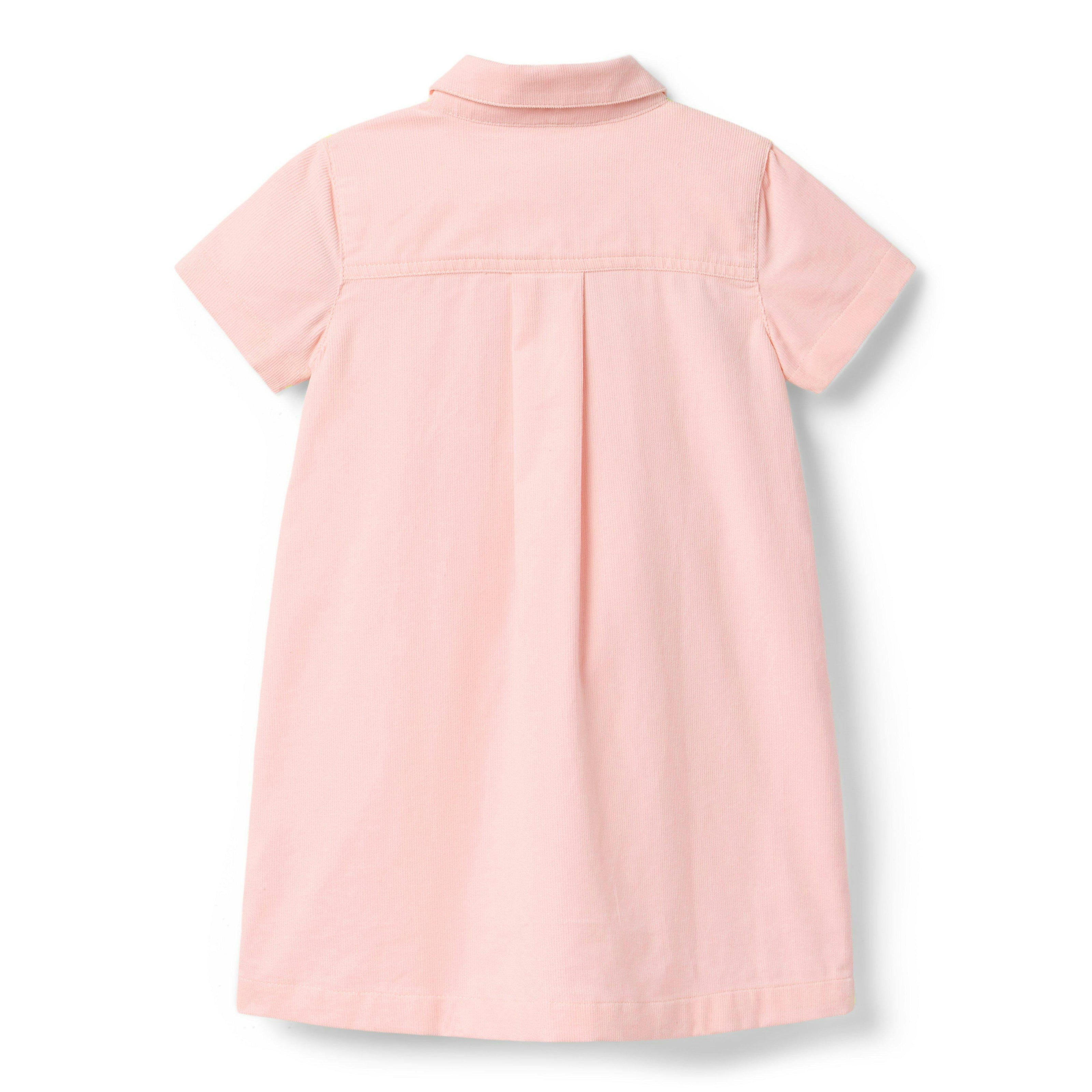 The Bridle Bit Corduroy Dress, pink