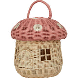 Rattan Mushroom Basket