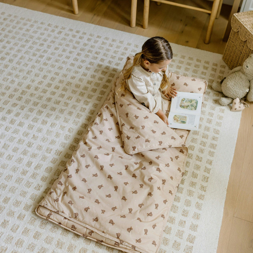 Organic Toddler Nap Roll-N-Rest Mat Set