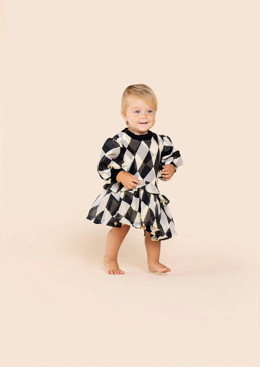 Baby Terry and Organza Dress
