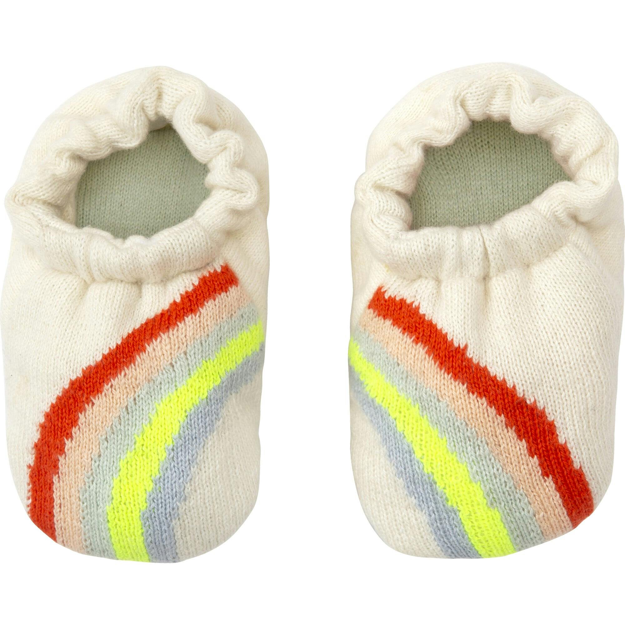 Rainbow Baby Booties