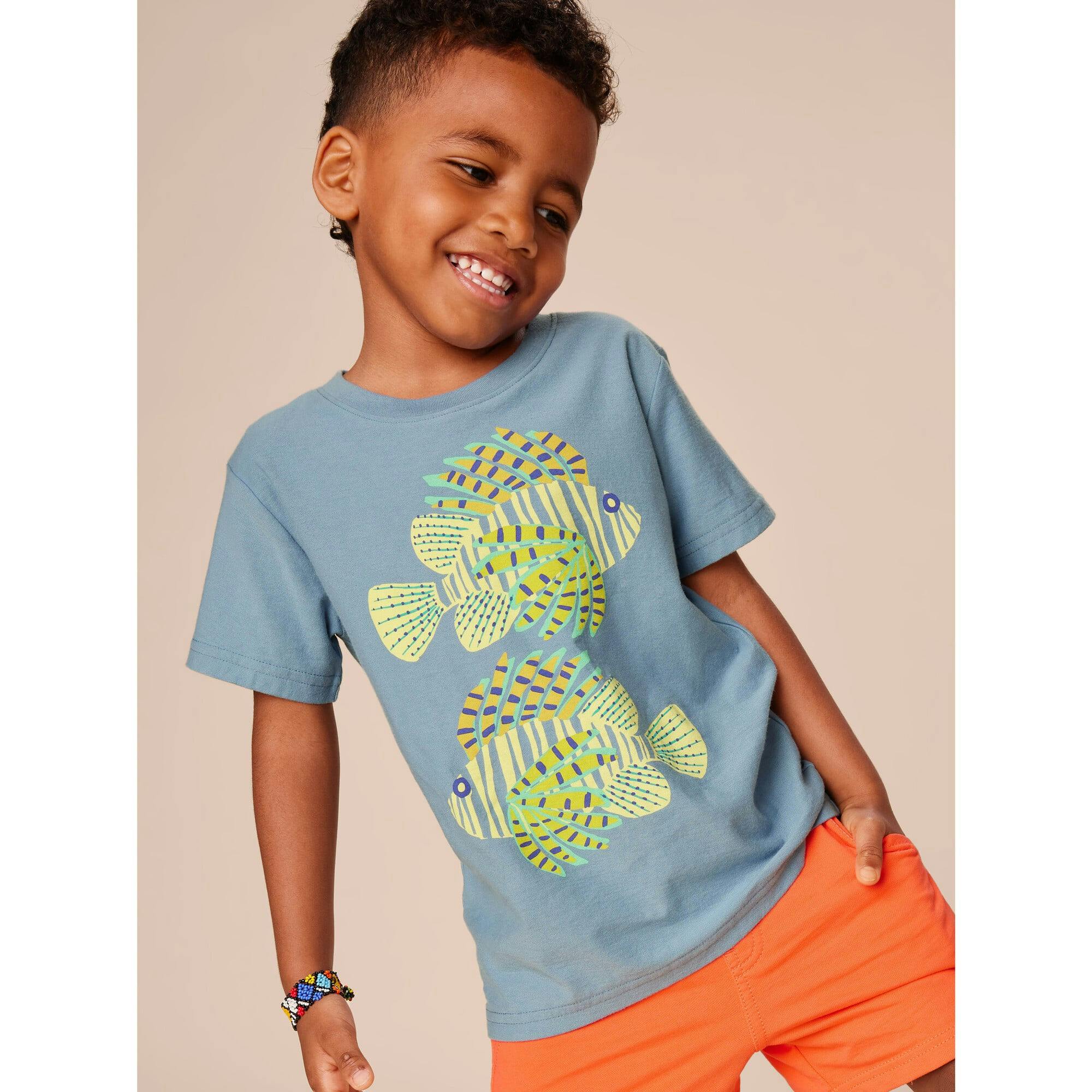 Lionfish Graphic Tee, Blue