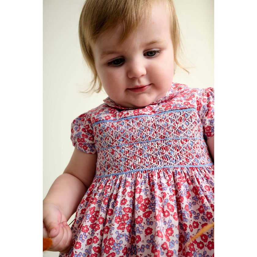 Smocked Baby Dress Adria
