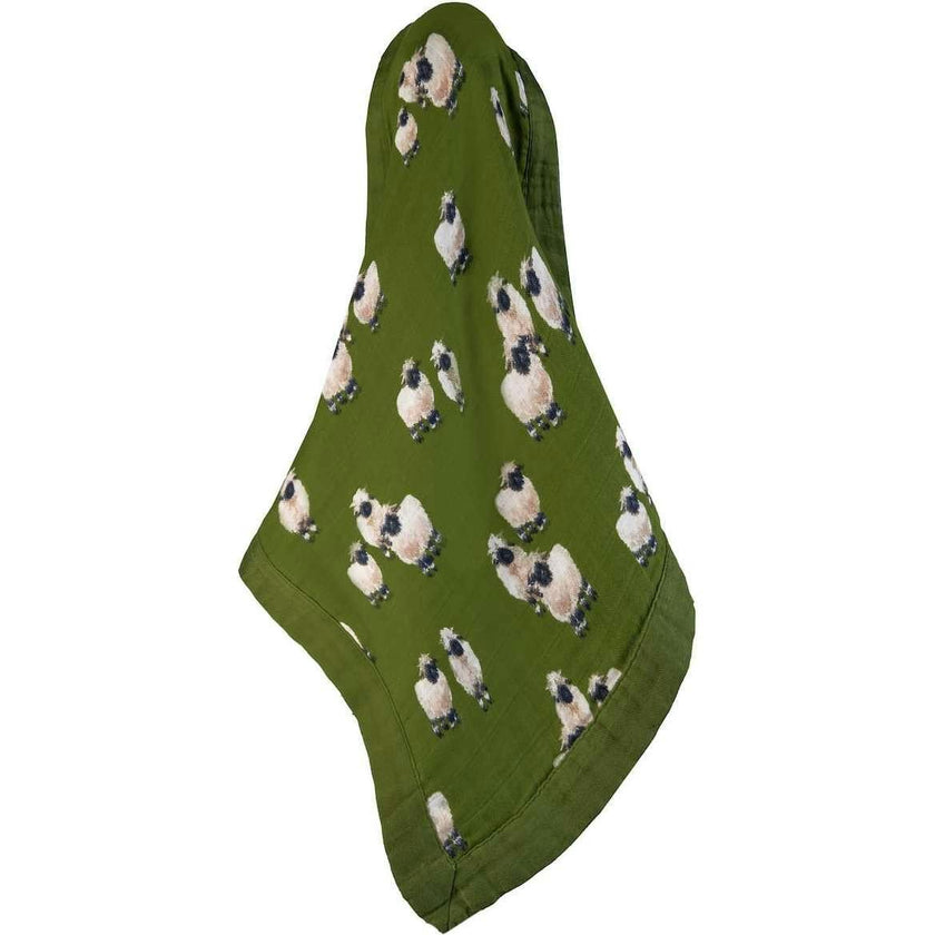 Valais Mini Lovey Two-Layer Muslin Security Blanket
