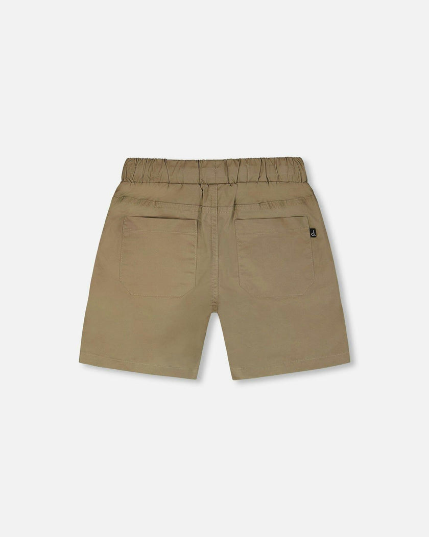 Parachute Shorts With Patch Pockets