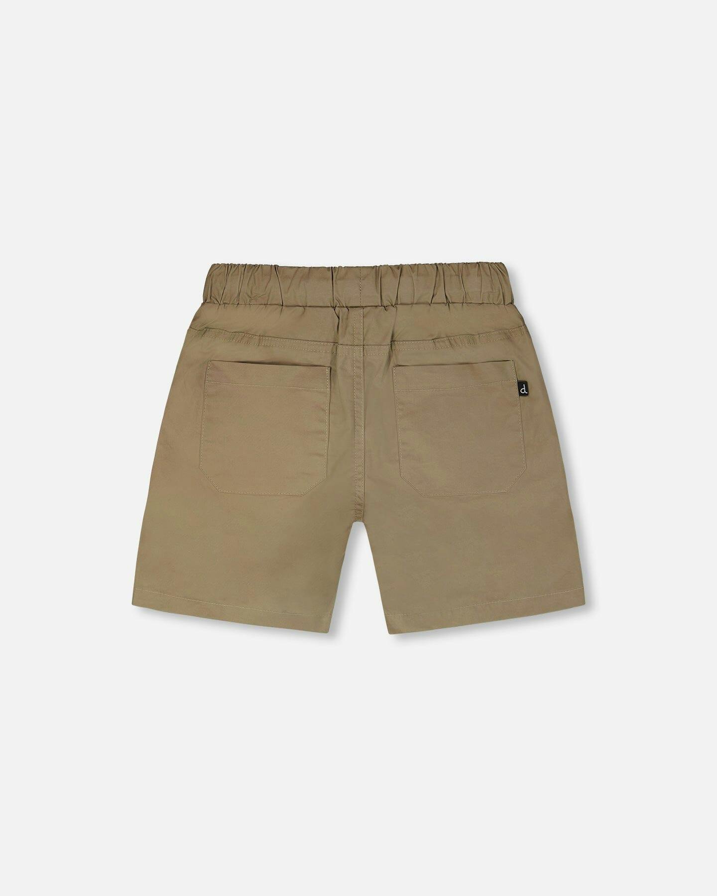Parachute Shorts With Patch Pockets