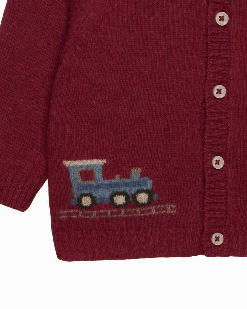 Baby Train Cardigan