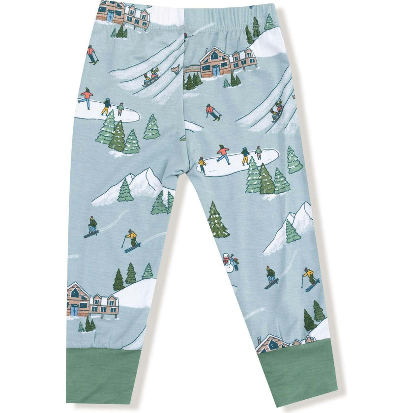 Winter Fun Skiers - Long Sleeve Loungewear Set